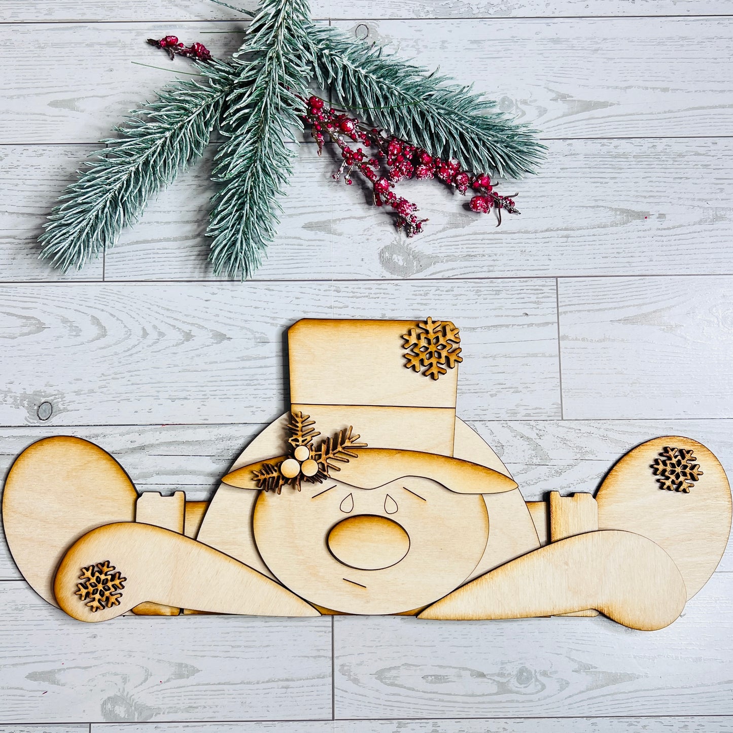 Sprawling Snowman - Free Shipping