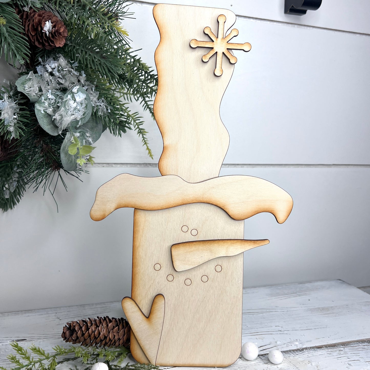 Wonky Snowman - Free Shipping