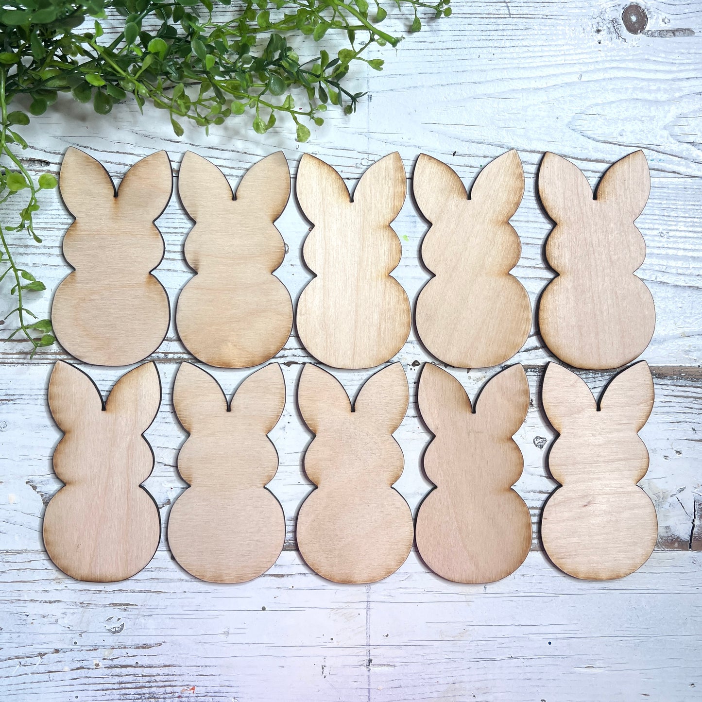 Easter Bunnies (Set of 10) - Free Shipping