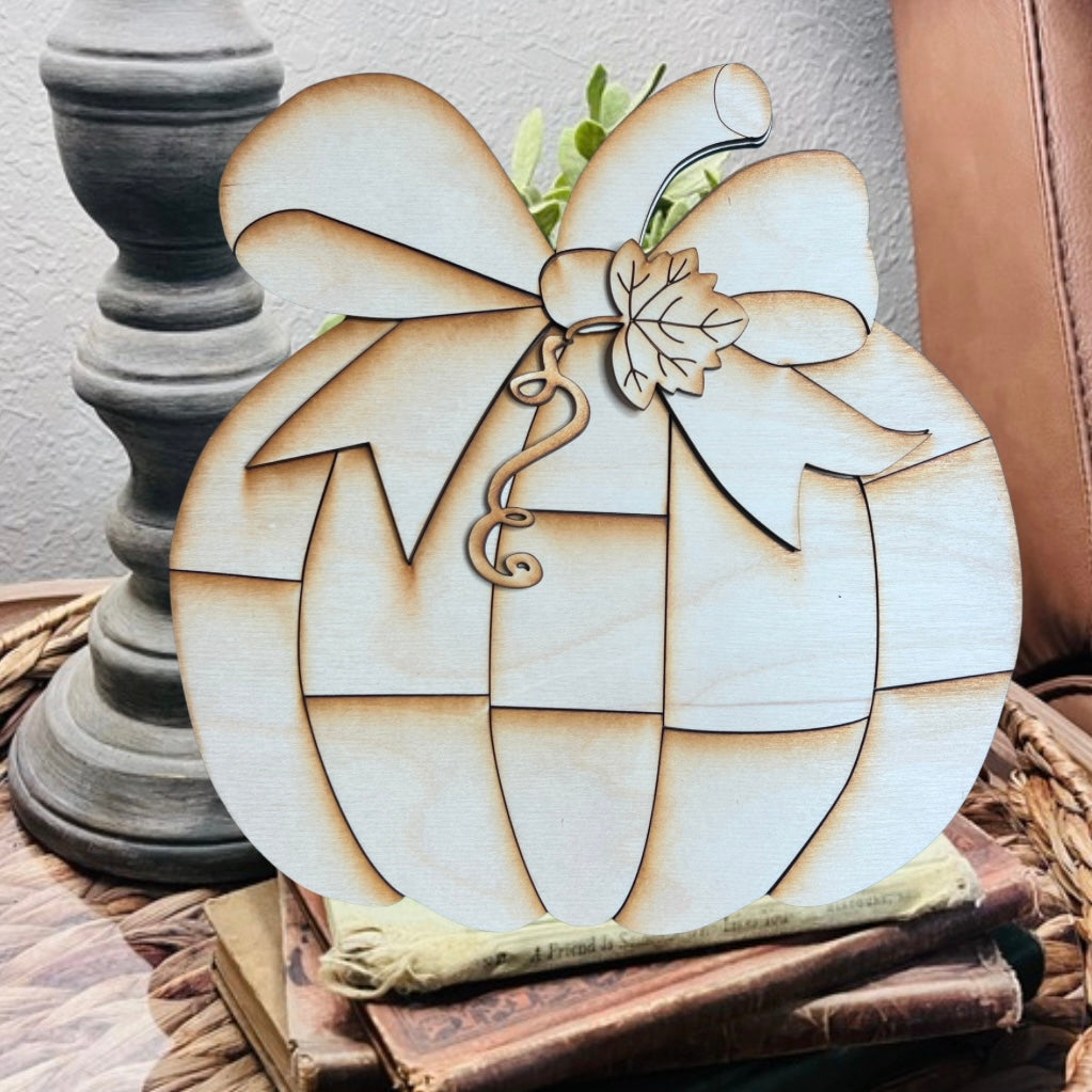 Patchwork Pumpkin - Free Shipping