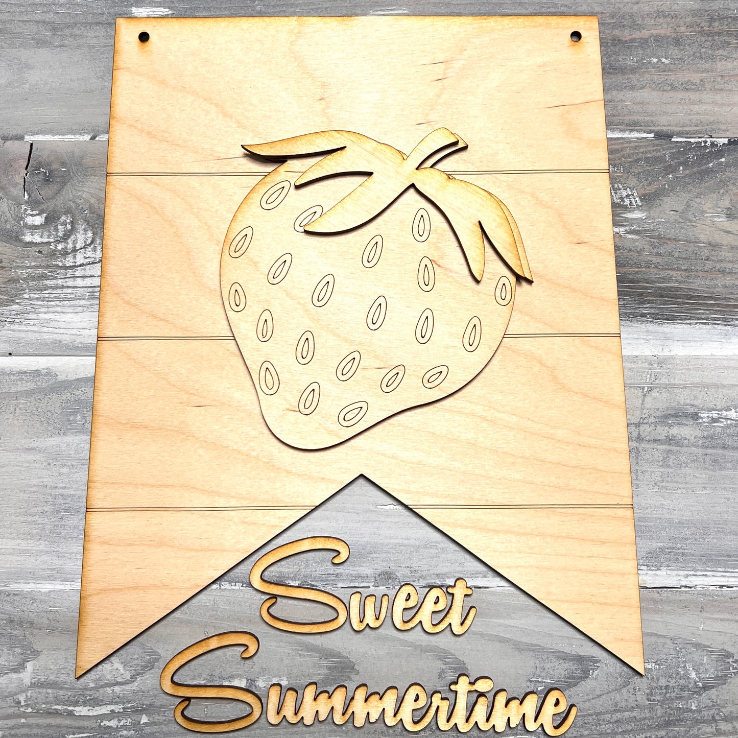 Sweet Summertime Oversized Pendant Hanger - Free Shipping