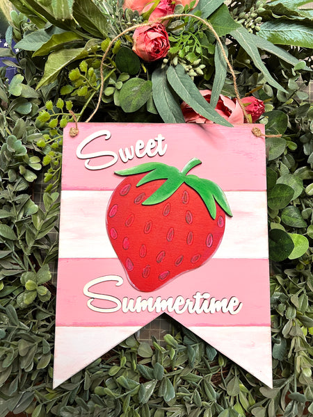 Sweet Summertime Oversized Pendant Hanger - Free Shipping