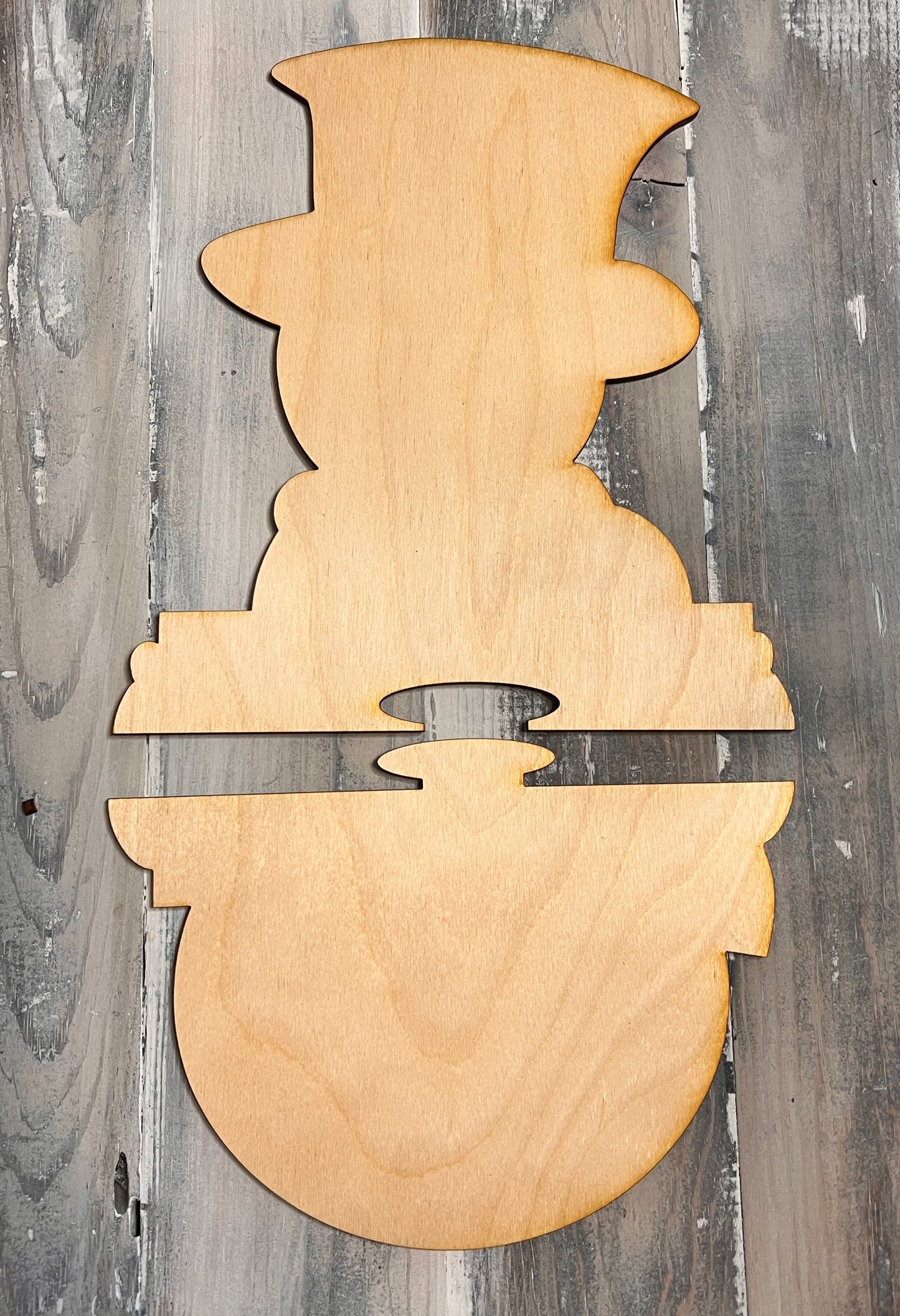 Snowman Welcome Sign - Free Shipping
