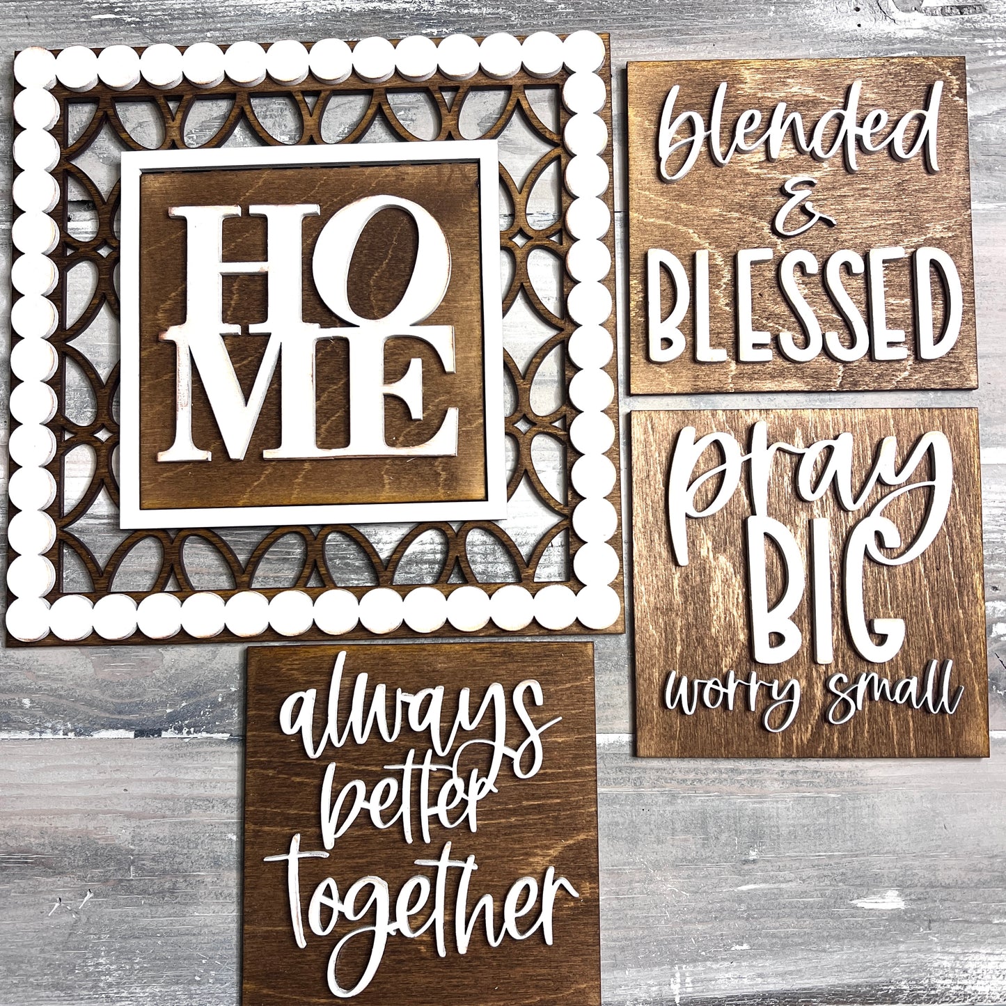 Home Decor DIY Interchangeable Sign - Free Shipping