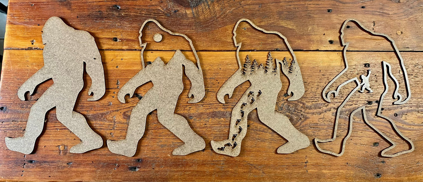 Sasquatch / Bigfoot Layered Kit