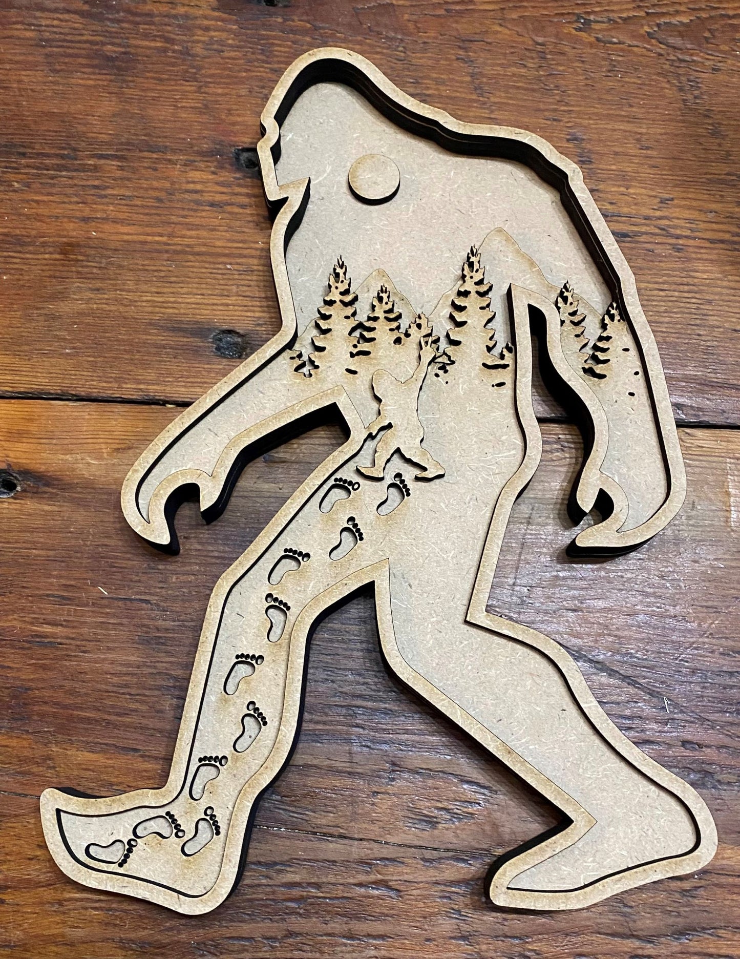 Sasquatch / Bigfoot Layered Kit