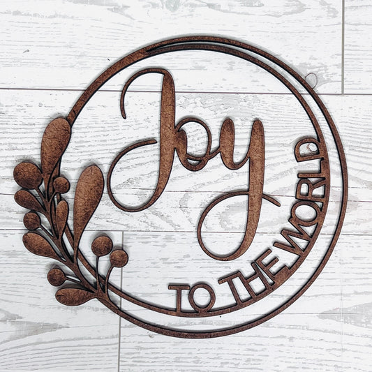 Joy To The World Cut-Out - Free Shipping