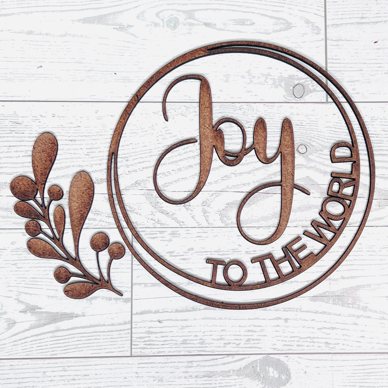Joy To The World Cut-Out - Free Shipping