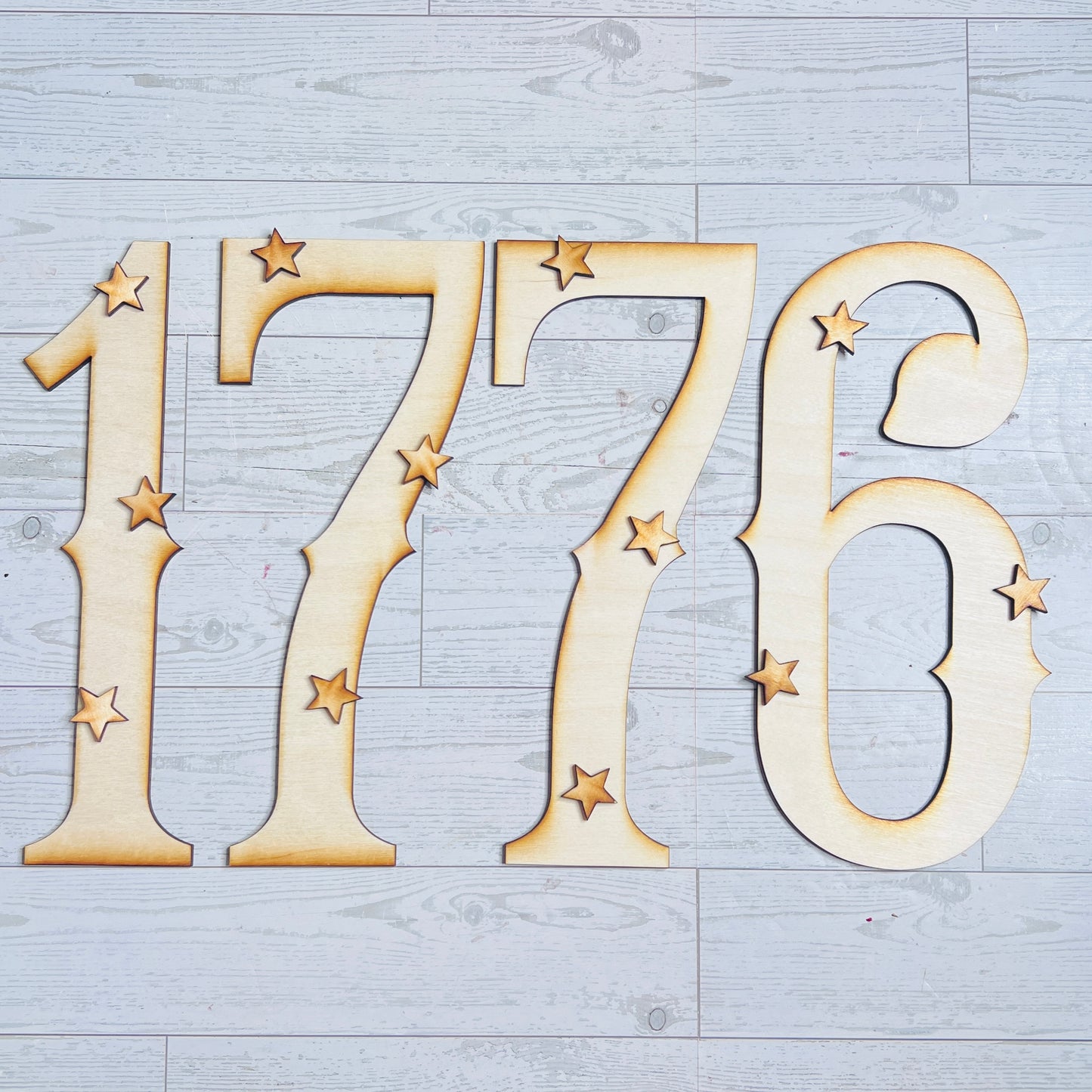 Oversized 1776 Numbers - Free Shipping
