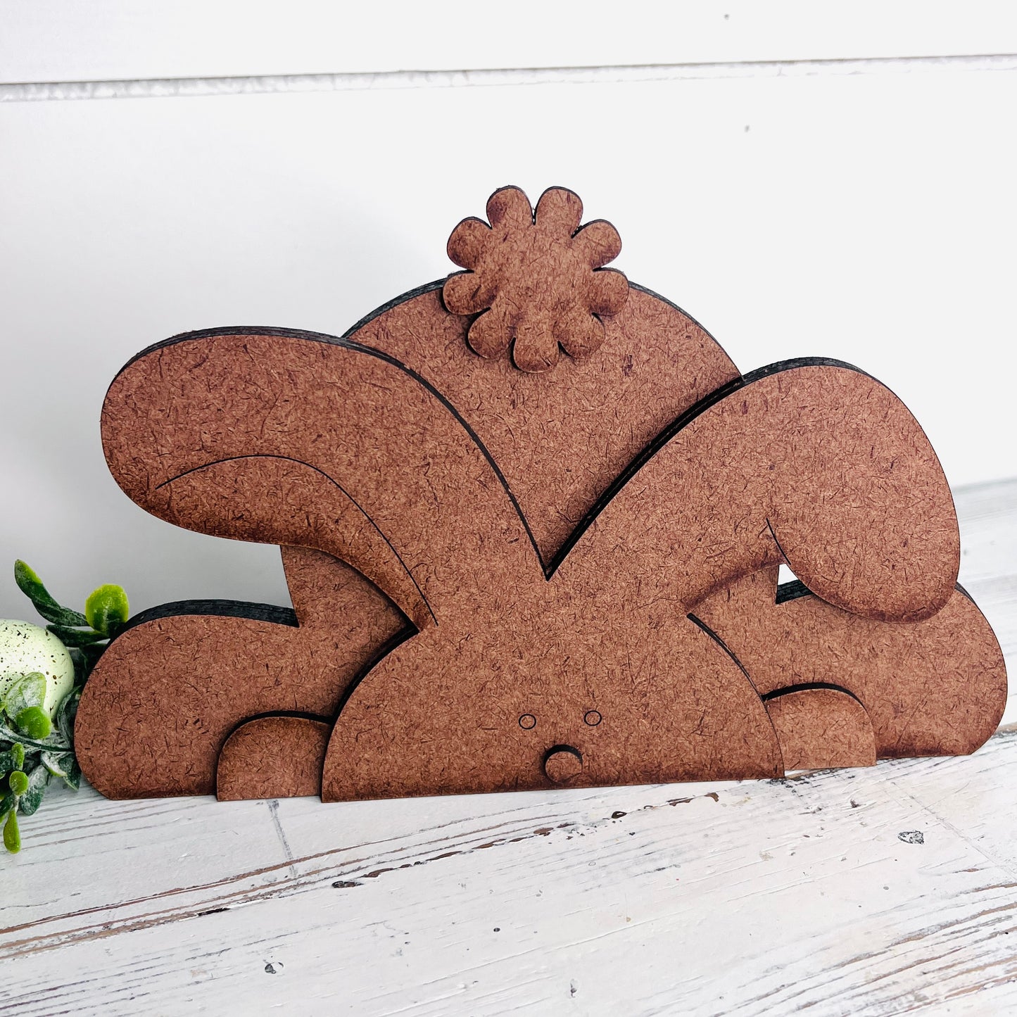 Bunny Shelf Sitter Unfinished Kit - Free Shipping