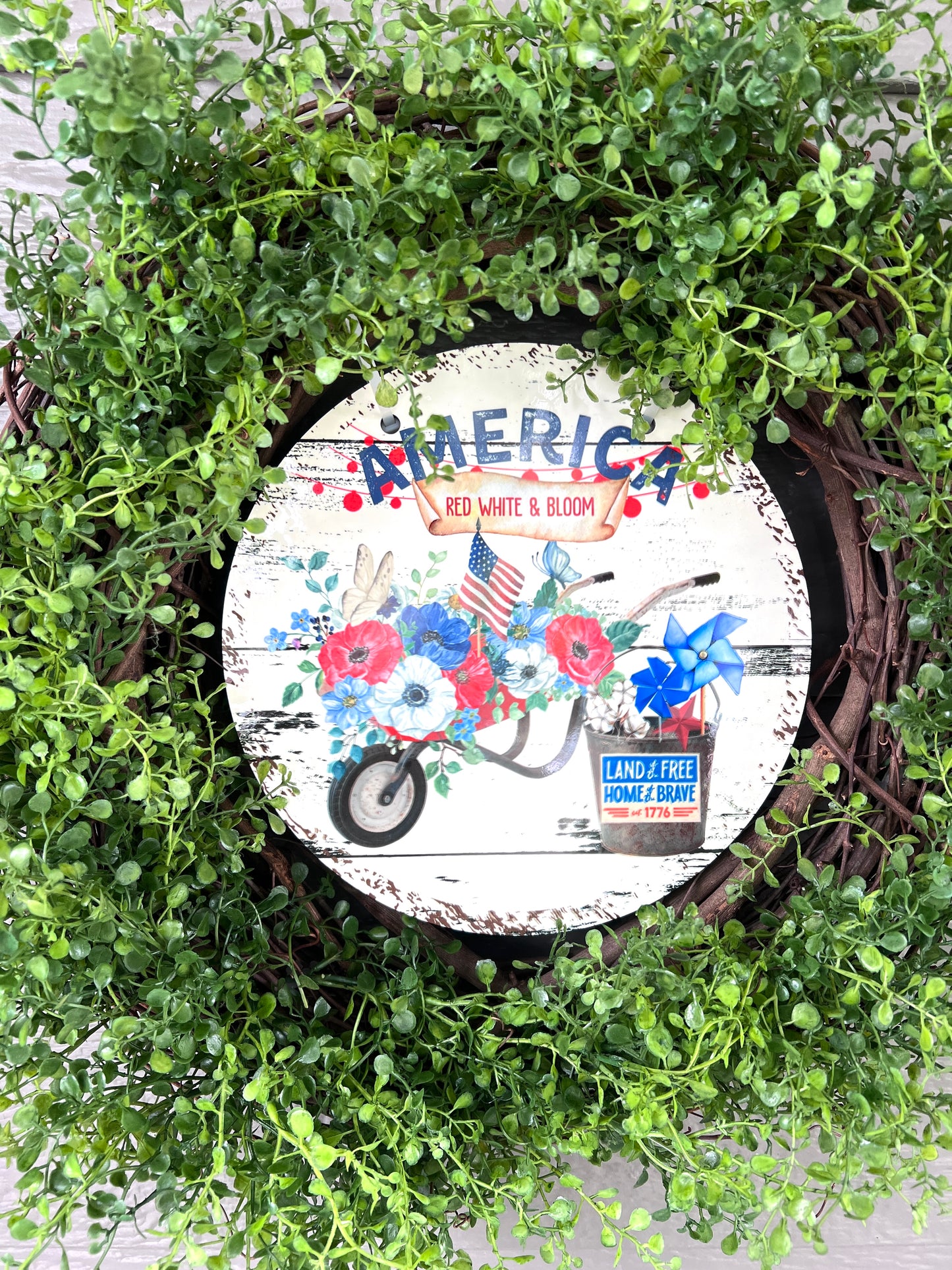 10" Sublimated Patriotic Sign - Free Shipping