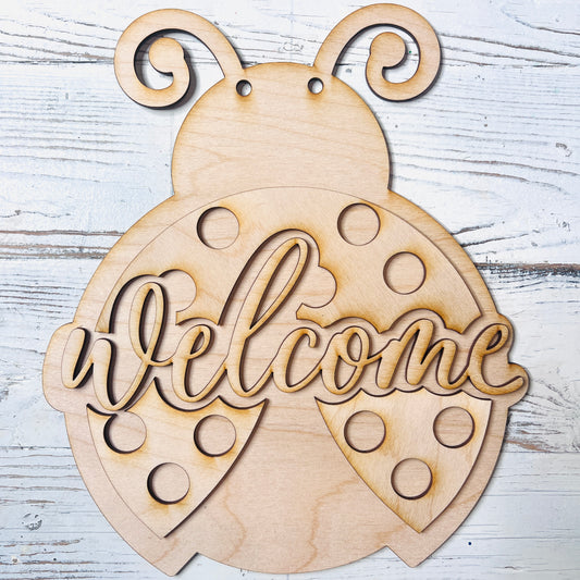 Ladybug Door Hanger - Free Shipping