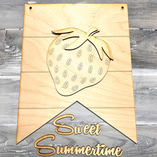 Sweet Summertime Oversized Pendant Hanger - Free Shipping