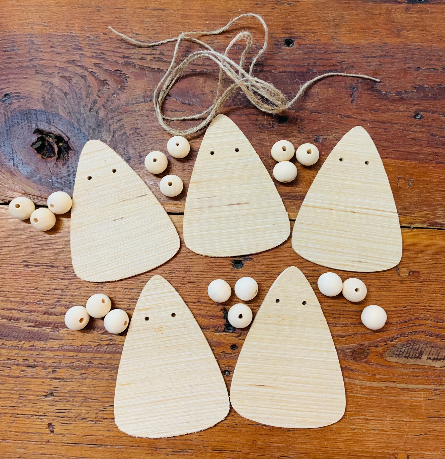 DIY Candy Corn Banner -- Free Shipping
