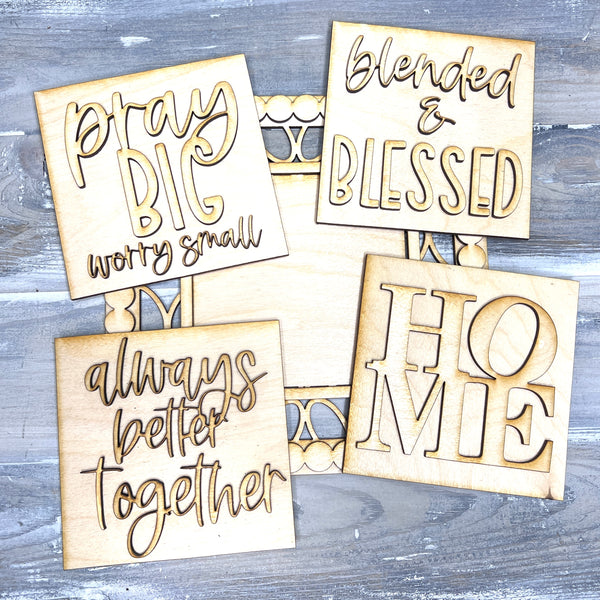 Home Decor DIY Interchangeable Sign - Free Shipping