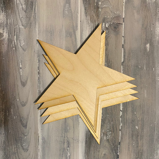 4 8" Stars - Free Shipping